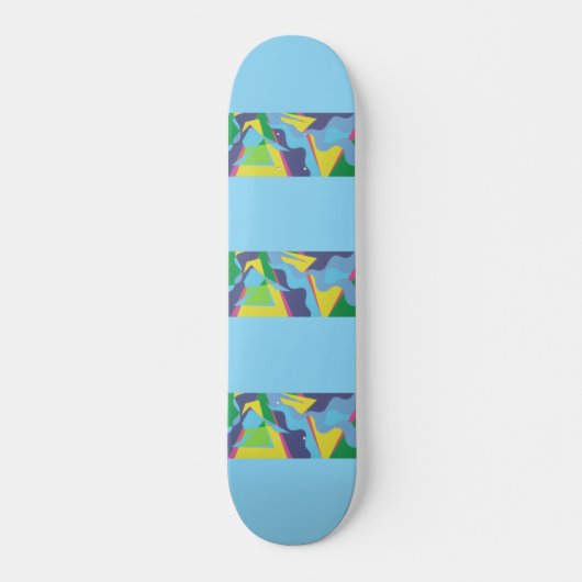 Colorful Skateboard Deck (Vorne)