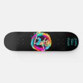 COLORFUL SKATER FUN! SKATEBOARD (Horizontal)