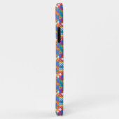 Colorful smartphone case with abstract geometric  (Hinten/Rechts)