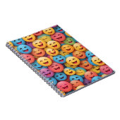 Colorful Smile Emoji Notizblock (Rechte Seite)