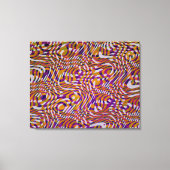 Colorful Snake Styles Pattern Design  Leinwanddruck (Vorderseite)