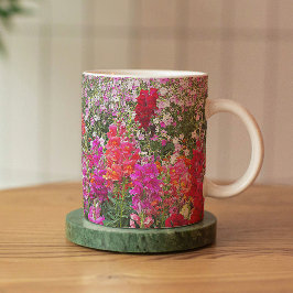 Colorful Snapdragons Garden Kaffeetasse