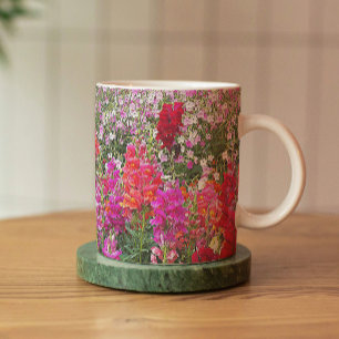 Colorful Snapdragons Garden Kaffeetasse