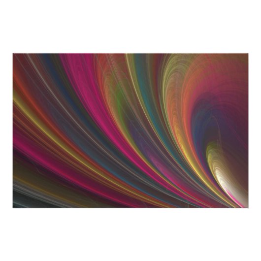 Colorful Soft Sand Waves Fotodruck (Vorne)