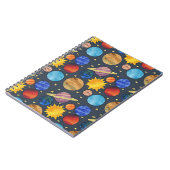 Colorful Solar System Notizblock (Linke Seite)