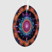 Colorful Space Mandala Ornament (Vorderseite)