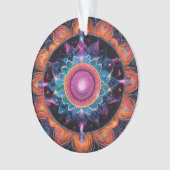 Colorful Space Mandala Ornament (Vorderseite)