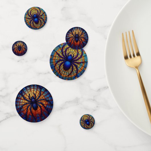 Colorful Spider Konfetti (Gruppe)