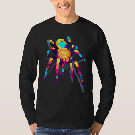Colorful Spiders Animal Arachnid Tarantula Spider T-Shirt (Vorderseite)