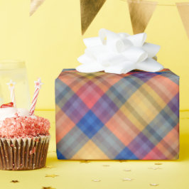 Colorful Spring And Summer Fashion Show Stripes Geschenkpapier