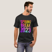 Colorful Spring Break 2023 Style Matching Group T-Shirt (Vorne ganz)