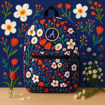 Colorful Spring Floral Pattern – Multicolored 