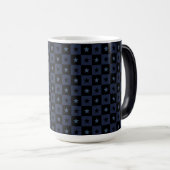 Colorful Square Pattern Gift For Him Grad Verwandlungstasse (VorderseiteRechts)