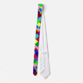 Colorful Squared Necktie Krawatte (Rückseite)