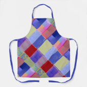  colorful  squres -  modern abstract   schürze (Vorderseite)