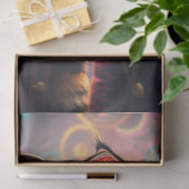 Colorful Steampunk Cat Seidenpapier (Geschenk)