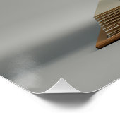 Colorful Storybook Tree Fantasy Bloom Poster (Ecke)