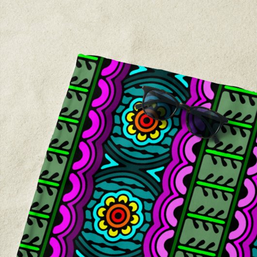 Colorful strandtuch (Beispiel)