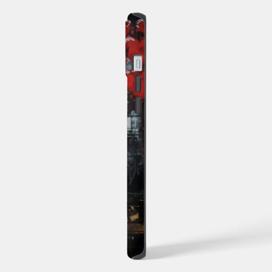 Colorful Street Art - Graffiti Phone Case iPhone Hülle (Linke Seite)