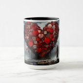 Colorful Street Art Tasse (Zentrum)