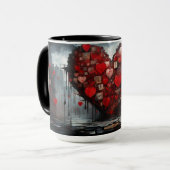 Colorful Street Art Tasse (Vorderseite Links)