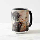 Colorful Street Art Tasse (VorderseiteRechts)