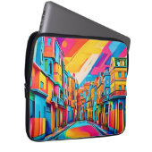 Colorful Street Vibes Laptopschutzhülle (Vorne Rechts)