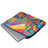 Colorful Street Vibes Laptopschutzhülle (Vorne Knopf)