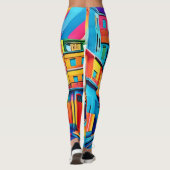 Colorful Street Vibes Leggings (Rückseite)