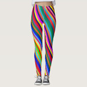 Colorful Stripe Leggings (Vorderseite)