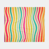 Colorful Striped Seamless Pattern. illustration. b Fleecedecke (Vorderseite (Horizontal))