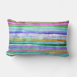 Colorful Stripes Lendenkissen