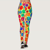 Colorful Stylish and Chic Pattern Leggings (Rückseite)