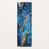 Colorful Stylish Sea Life Yogamatte (Vorderseite)