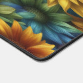 Colorful Sunflowers - Desk Mat Schreibtischunterlage (Ecke)