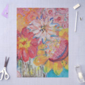 Colorful Suns by Lydia's Art Sangria Seidenpapier (Basteln)