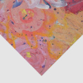 Colorful Suns by Lydia's Art Sangria Seidenpapier (Detail)