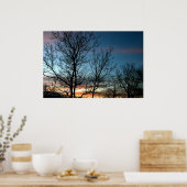 Colorful Sunset Poster (Küche)