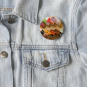 Colorful Sushi Spiral – Japanese Sushi Button by S (Beispiel)