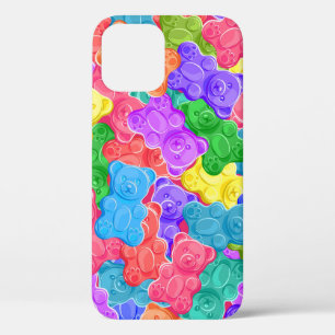 Colorful sweet jelly bears, gummy candies. Seamles Case-Mate iPhone Hülle