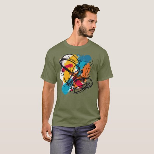 Colorful t shirt (Vorne ganz)