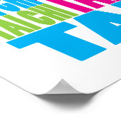 Colorful Tai Chi Poster (Ecke)