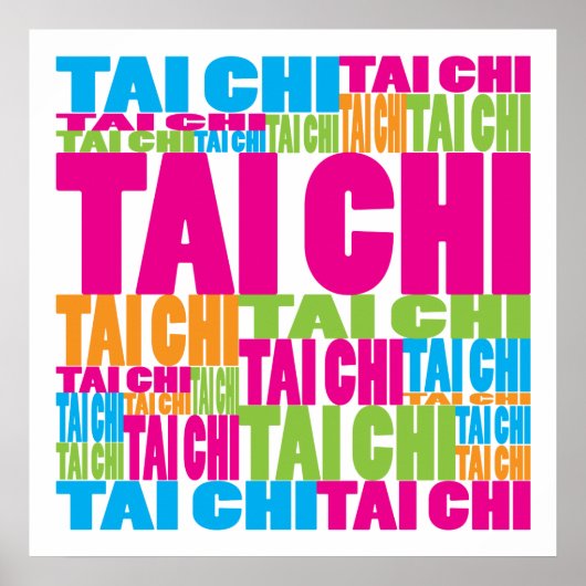 Colorful Tai Chi Poster (Vorne)