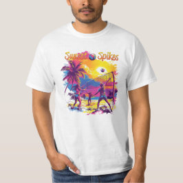 Colorful Team Design with Graphic and Text T-Shirt