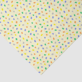 Colorful Terrazzo Confetti Pattern Amalfi Coast Seidenpapier