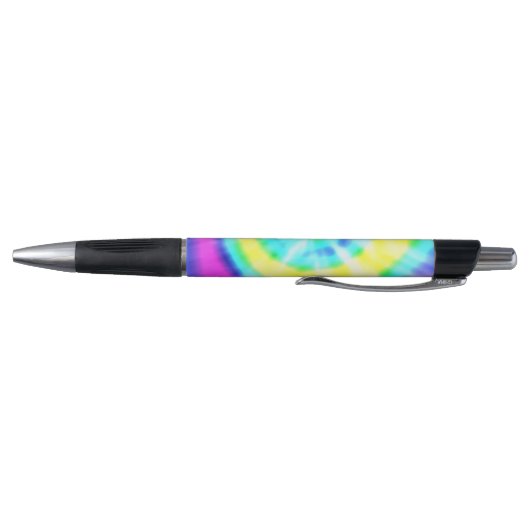 Colorful Tie Dye Cute Personalized Pen Kugelschreiber (Unterseite)