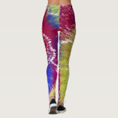 Colorful Tie Dye Leggings (Rückseite)