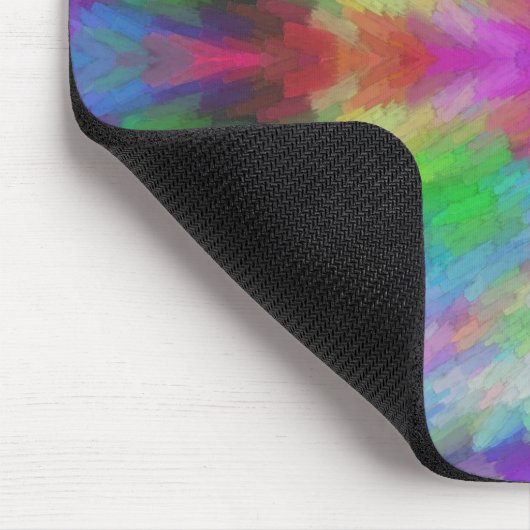 Colorful Tie Dye Style Art Mousepad (Ecke)
