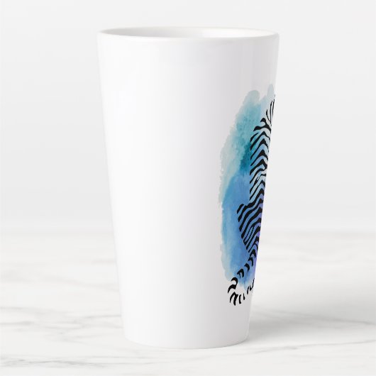 Colorful Tiger Milchtasse (Vorderseite)