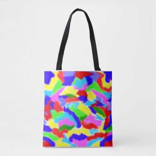 Colorful Tote Bag Tasche (Vorderseite)